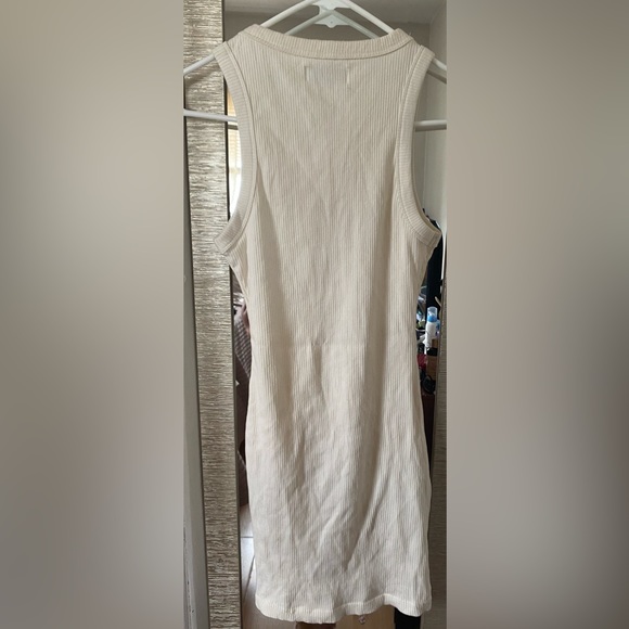 Ribbed midi dress - Picture 2 of 3